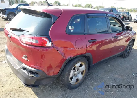 2014 Jeep Cherokee Sport z USA, uszkodzony, nr VIN 1C4PJLAB9EW162680